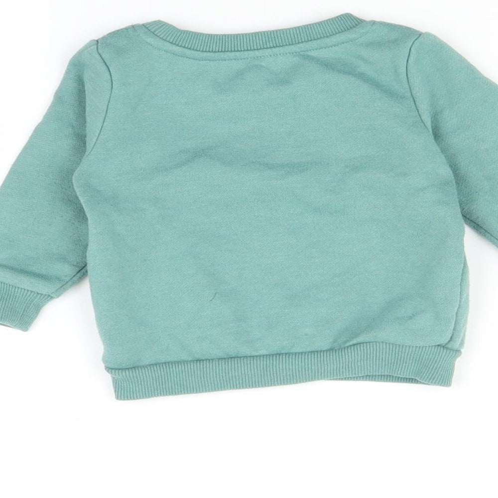 Primark Baby Blue   Pullover Jumper Size 9-12 Months  - Disney