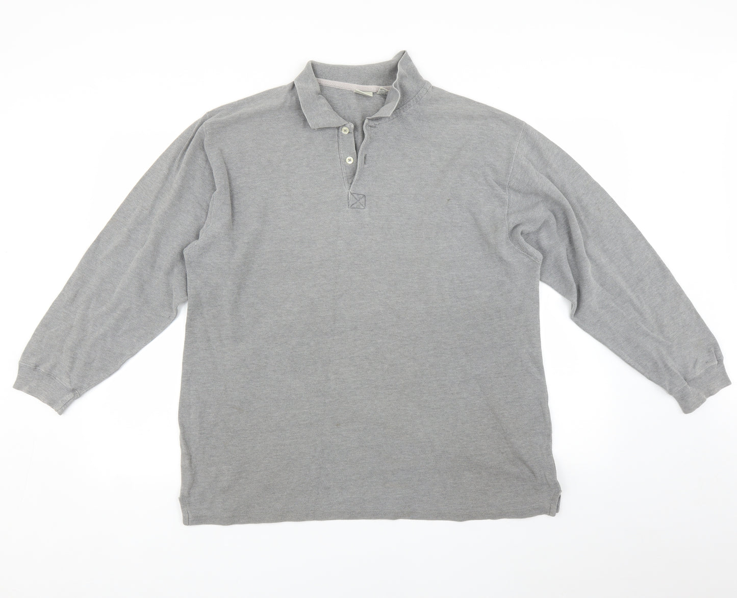 Gap Mens Grey    Polo Size L
