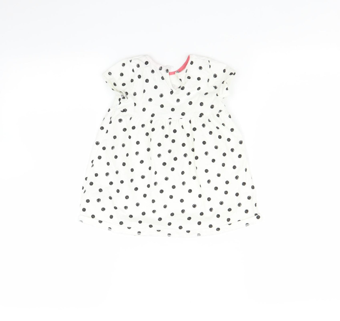 F&F Baby Multicoloured Polka Dot  Basic T-Shirt Size 12-18 Months