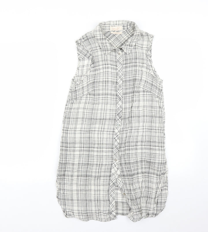 F&F Womens Multicoloured Camouflage  Basic Button-Up Size 6