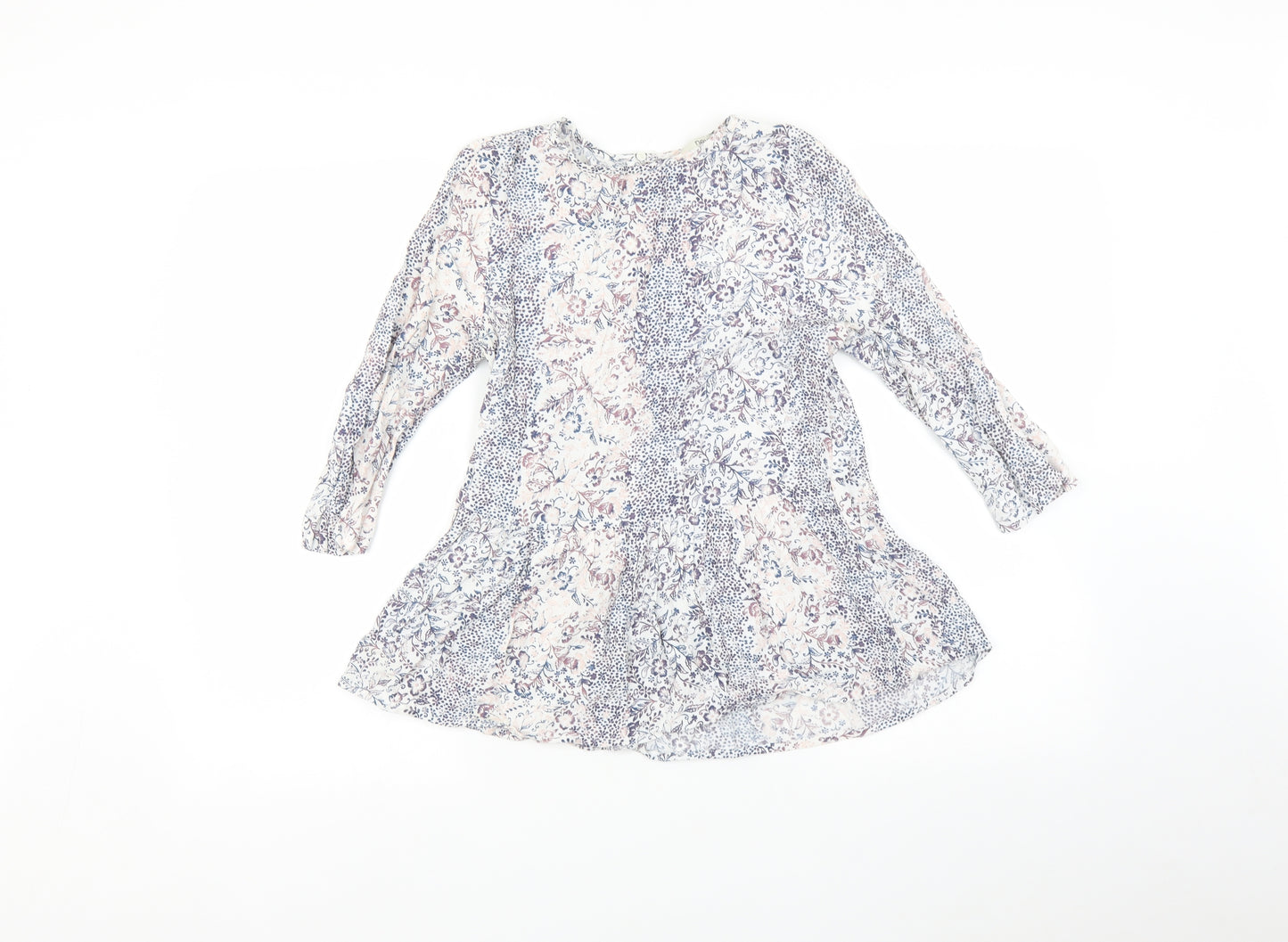 NEXT Womens Pink Floral  Basic Blouse Size 8