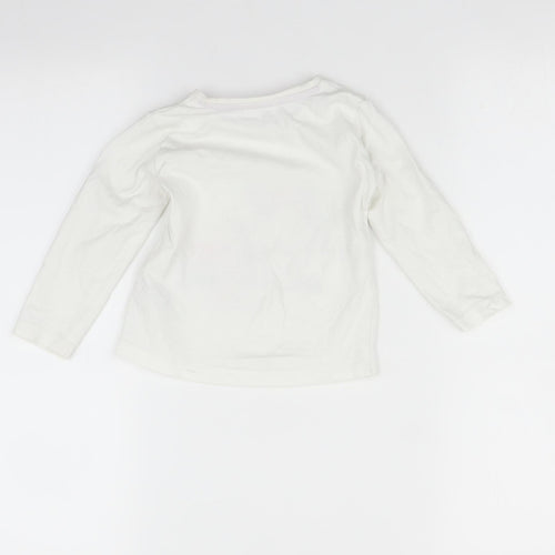 Natalan Baby White   Basic T-Shirt Size 12-18 Months