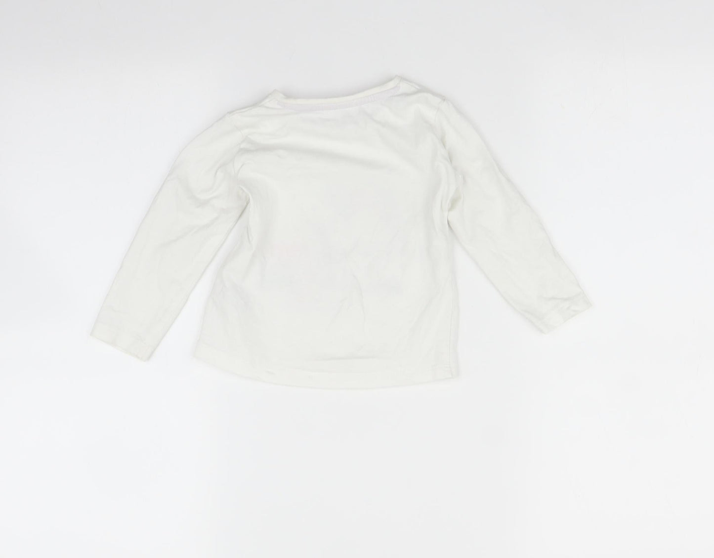 Natalan Baby White   Basic T-Shirt Size 12-18 Months