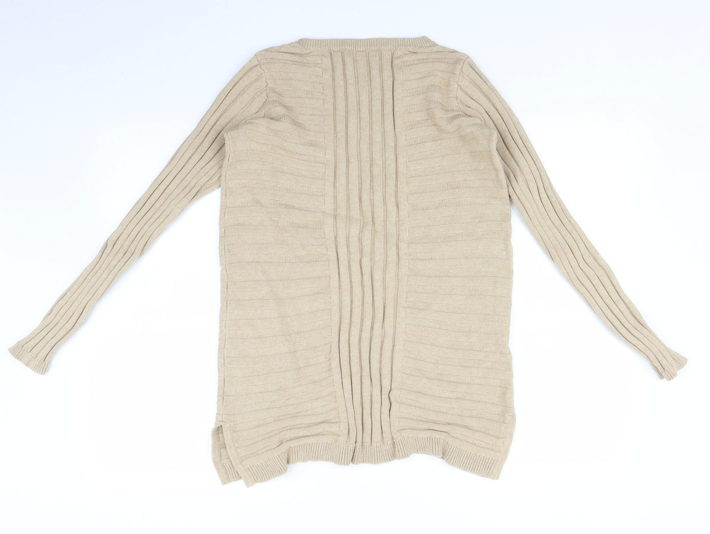 Lands end Womens Beige   Pullover Jumper Size S