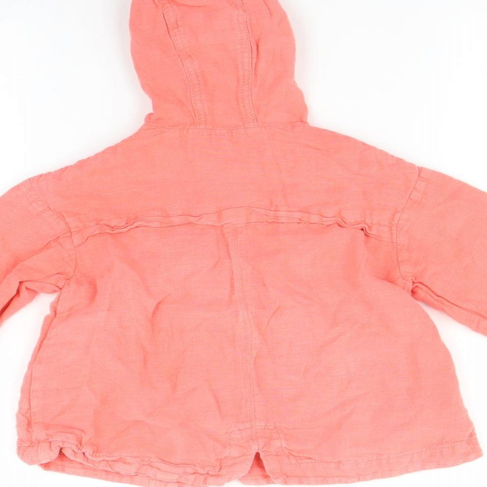 Zara Girls Pink   Jacket  Size 2-3 Years