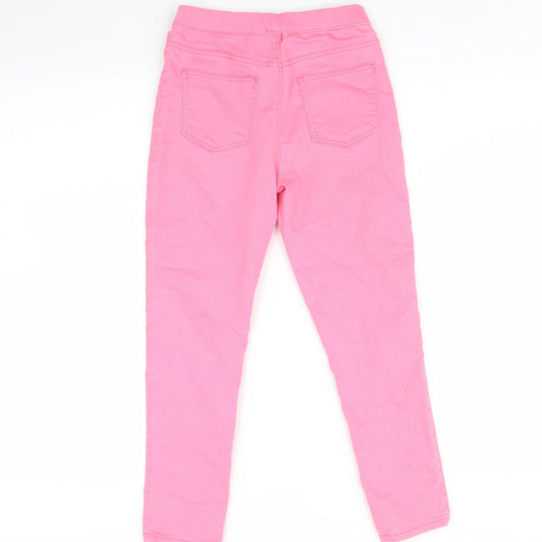 Matalan Girls Pink   Skinny Jeans Size 9 Months