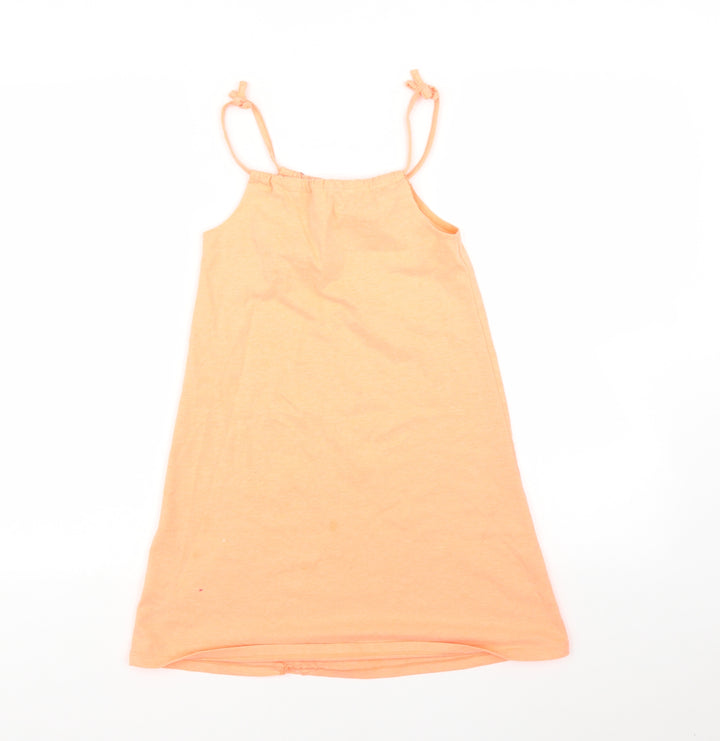 George Girls Orange A-Line Size 8-9 Years