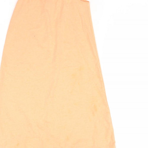 George Girls Orange   A-Line  Size 8-9 Years