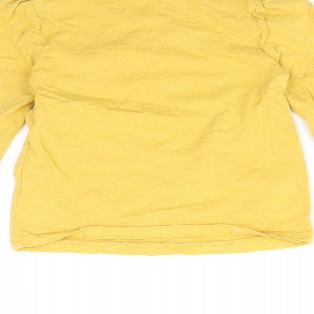 George Boys Yellow   Basic T-Shirt Size 3-4 Years
