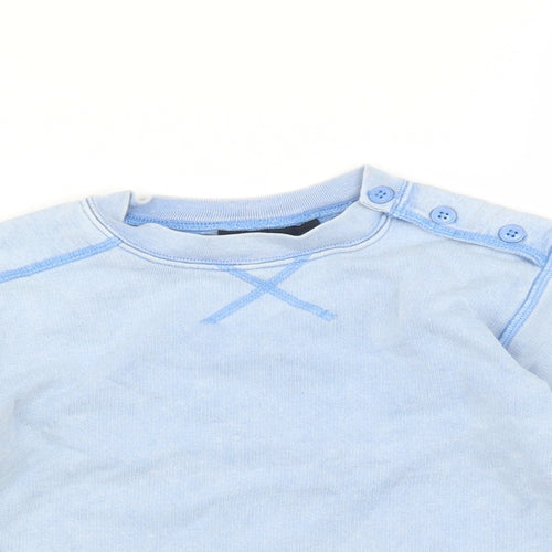 Mini Boden Baby Blue   Pullover Jumper Size 18-24 Months