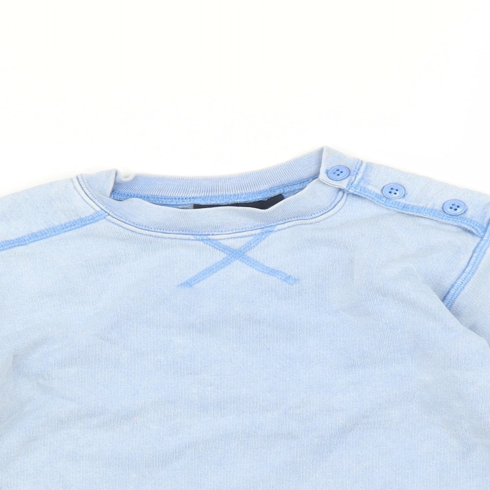 Mini Boden Baby Blue   Pullover Jumper Size 18-24 Months
