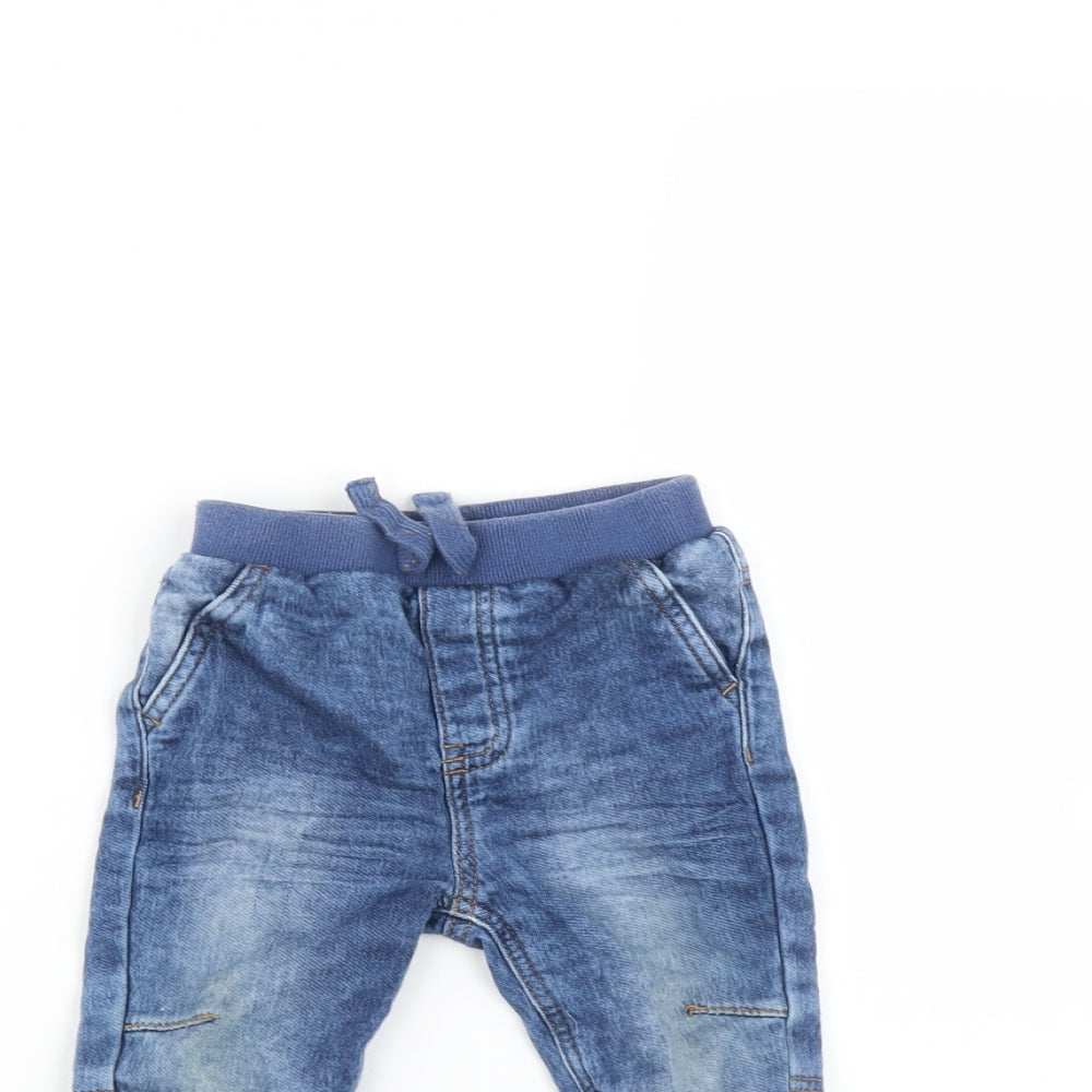 George Baby Blue   Jogger Trousers Size 9 Months