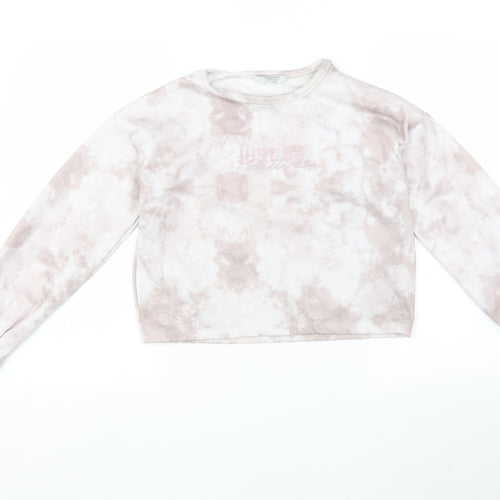 Primark Girls Pink   Pullover Jumper Size 11-12 Years