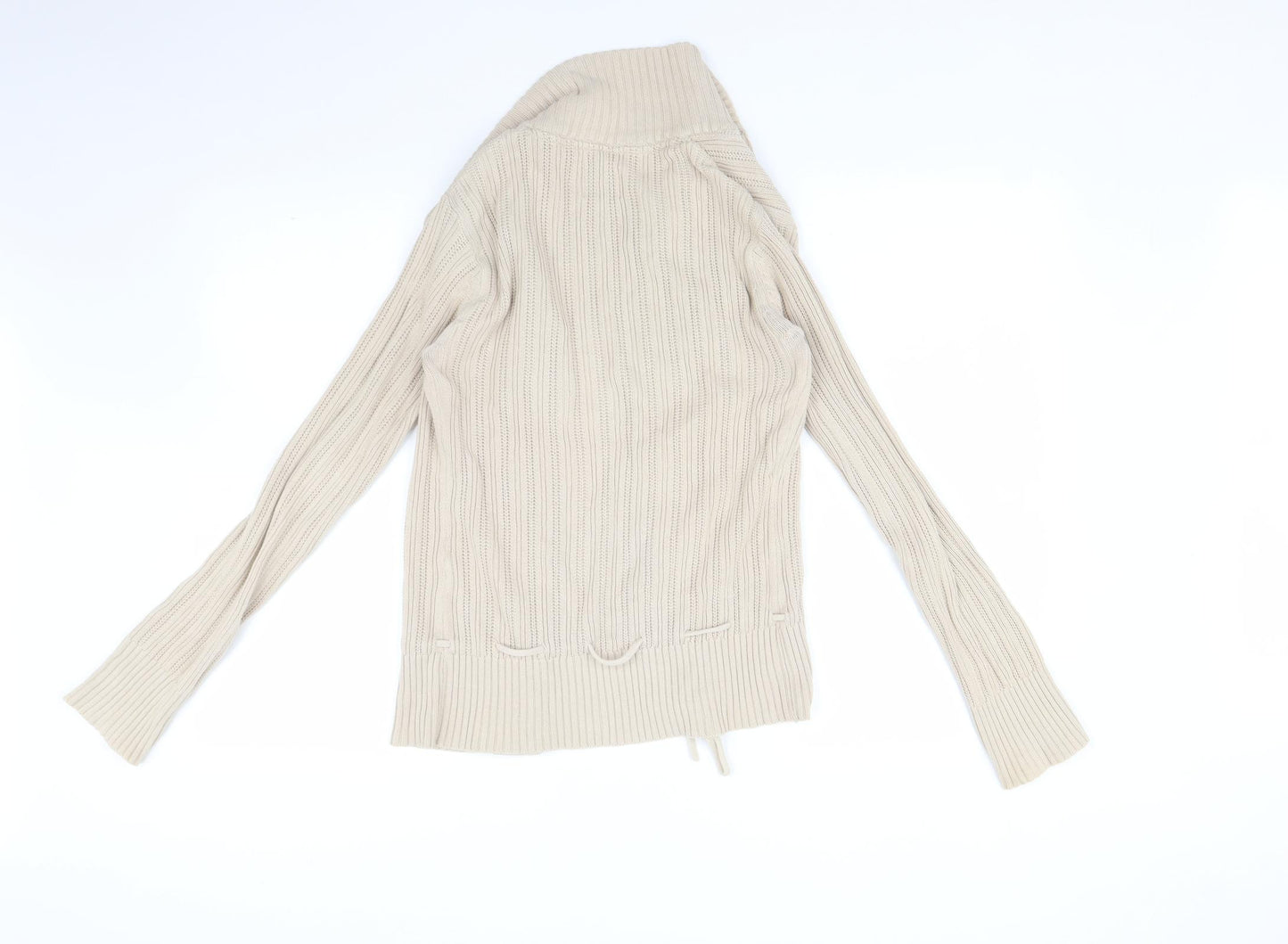H&M Womens Beige   Cardigan Jumper Size XS