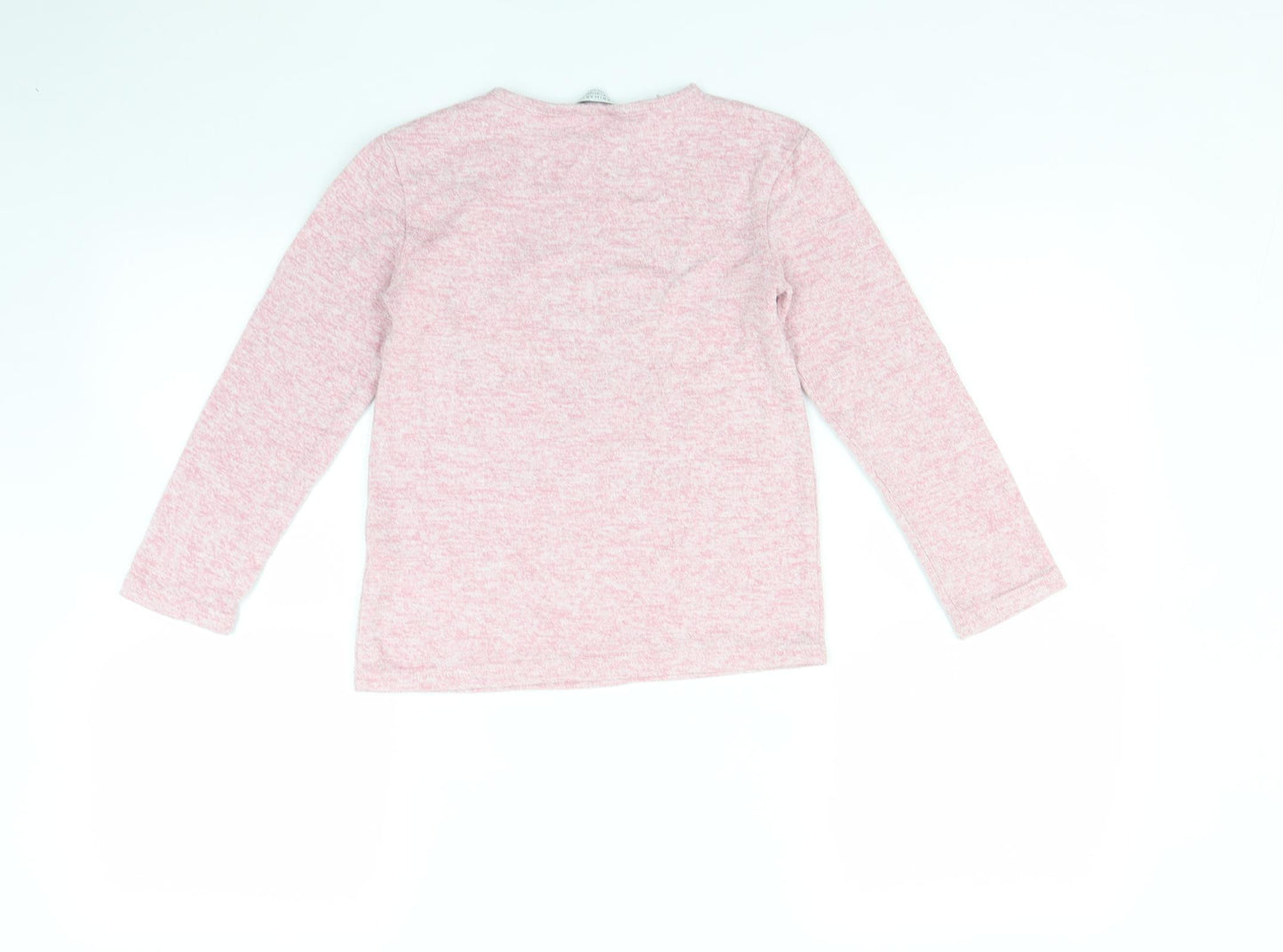 Primark Girls Pink   Pullover Jumper Size 8-9 Years  - Unicorn print