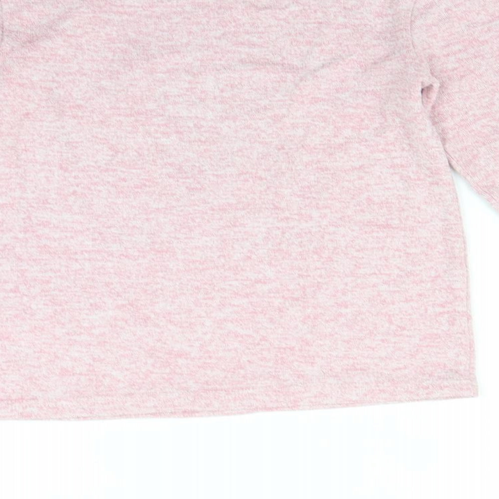 Primark Girls Pink   Pullover Jumper Size 8-9 Years  - Unicorn print