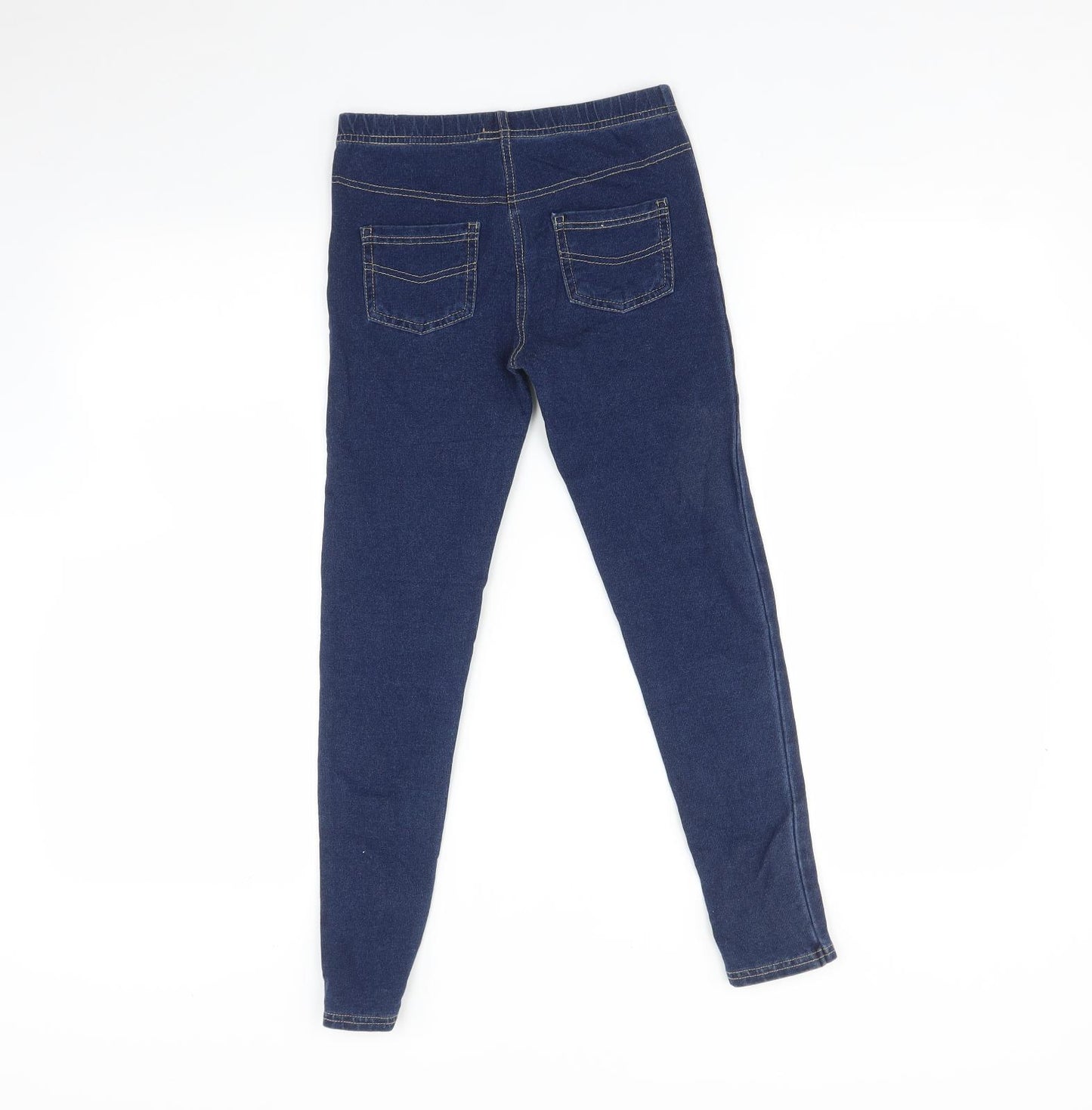 George Girls Blue   Jegging Trousers Size 10-11 Years