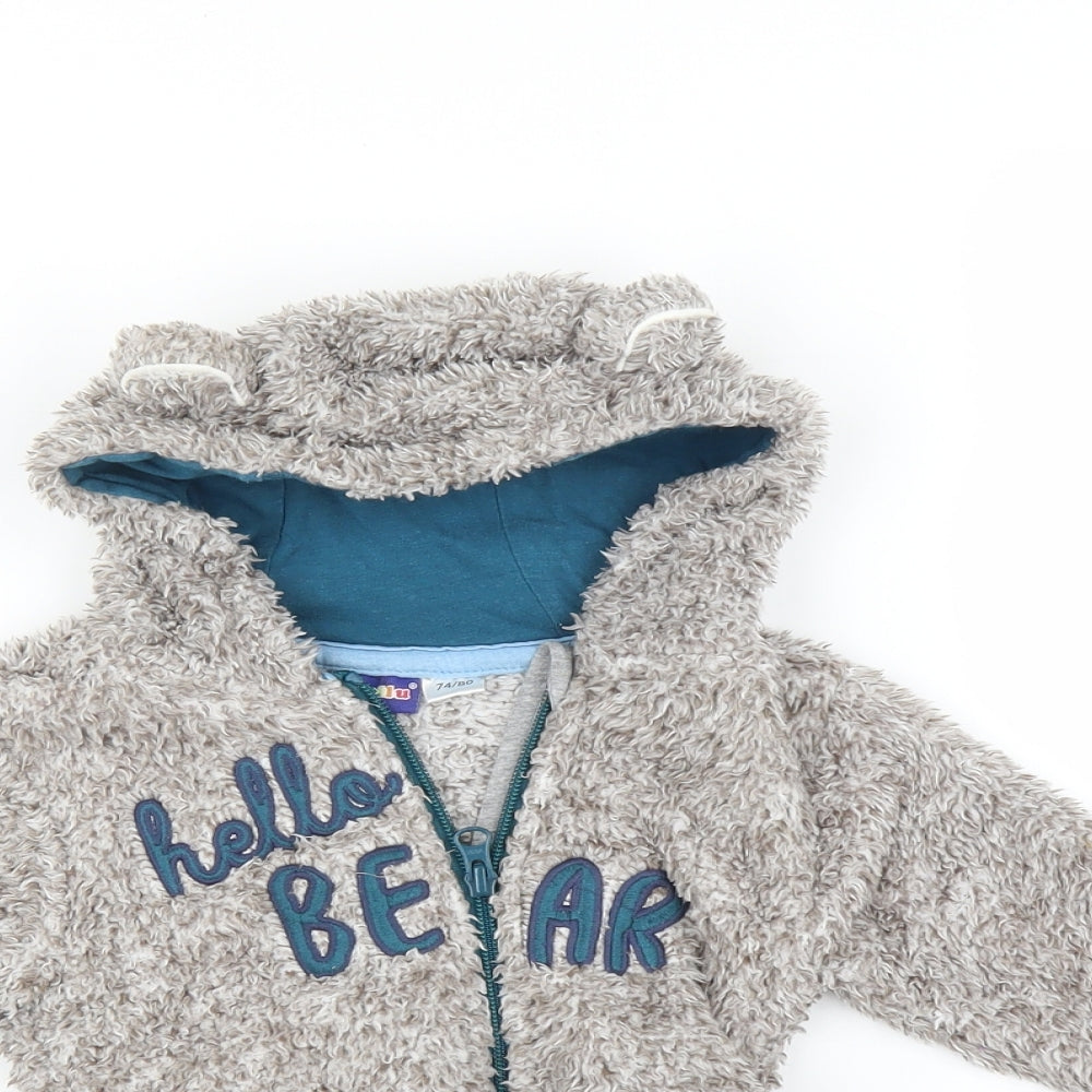 Lupilu Baby Blue   Jacket  Size 9-12 Months  - Bear