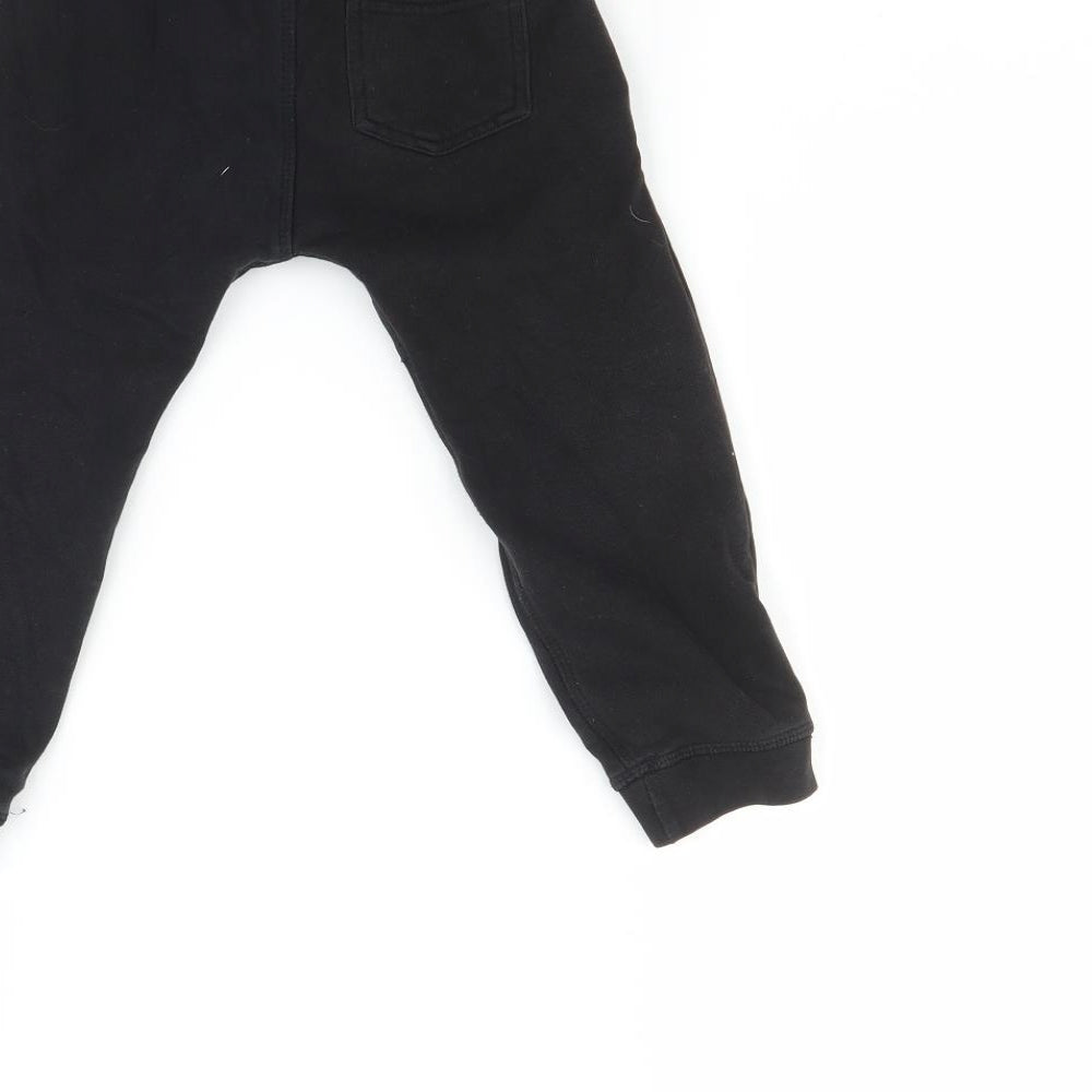 NEXT Boys Black   Jogger Trousers Size 2 Years