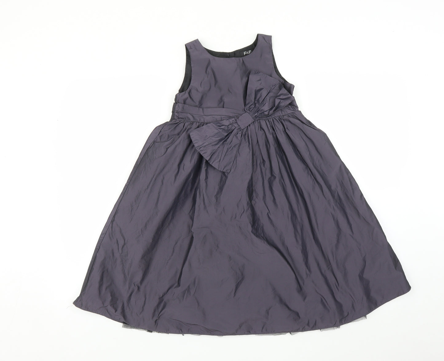 F&F Girls Purple   Fit & Flare  Size 5-6 Years