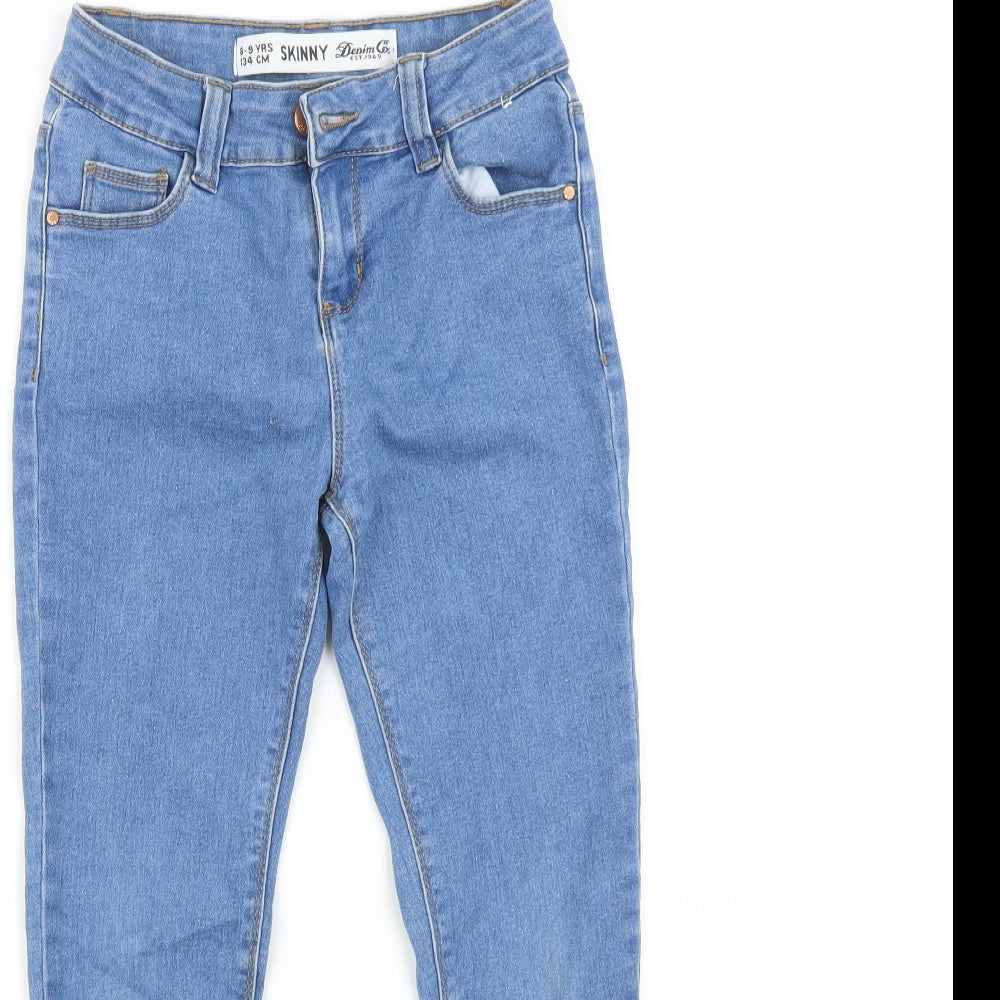 Primark Girls Blue   Skinny Jeans Size 9 Months