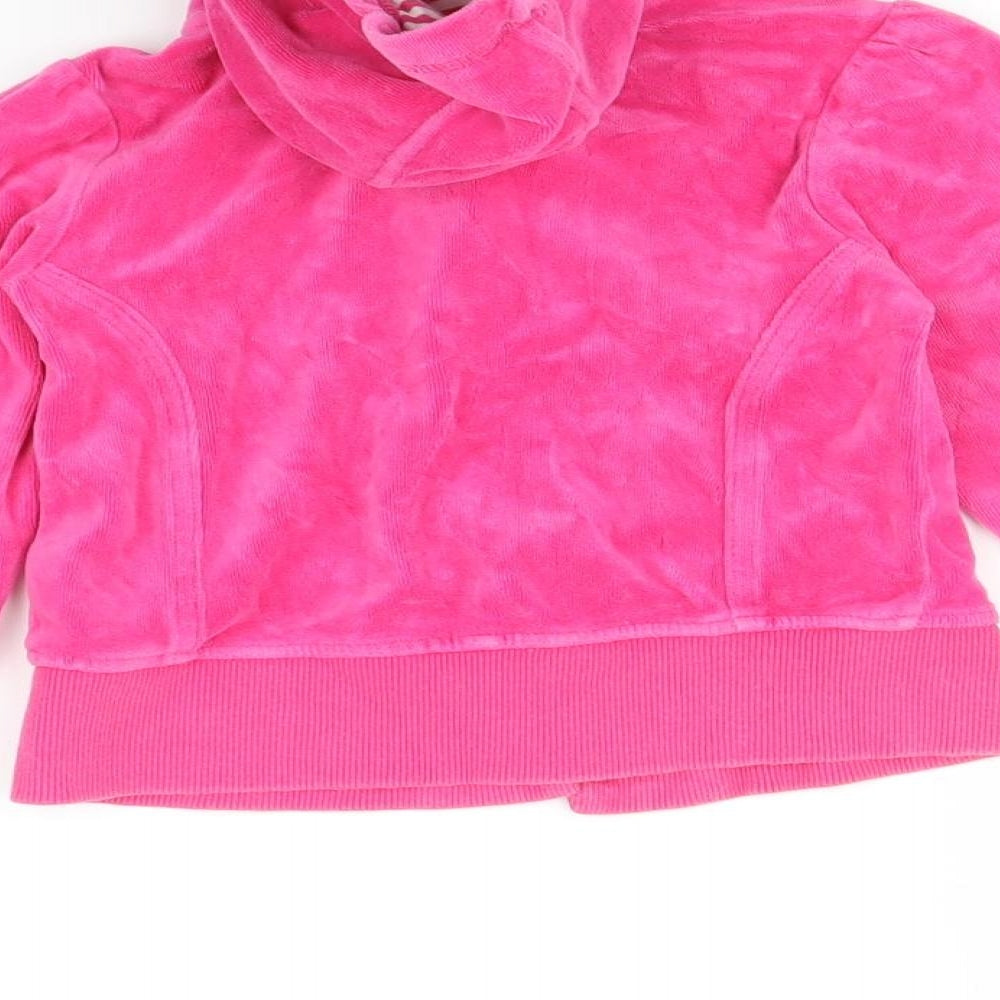 Marks and Spencer Girls Pink   Pullover Hoodie Size 3-4 Years