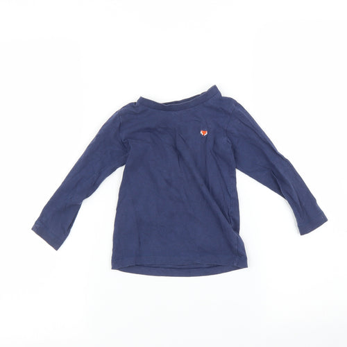 Matalan Baby Blue   Basic T-Shirt Size 12-18 Months  - Fox