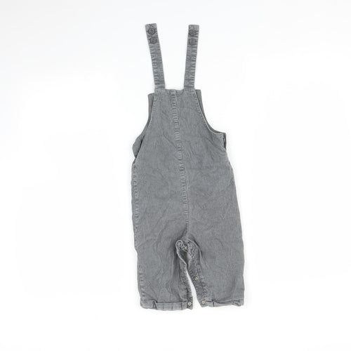 TU Baby Grey   Dungaree One-Piece Size 12-18 Months