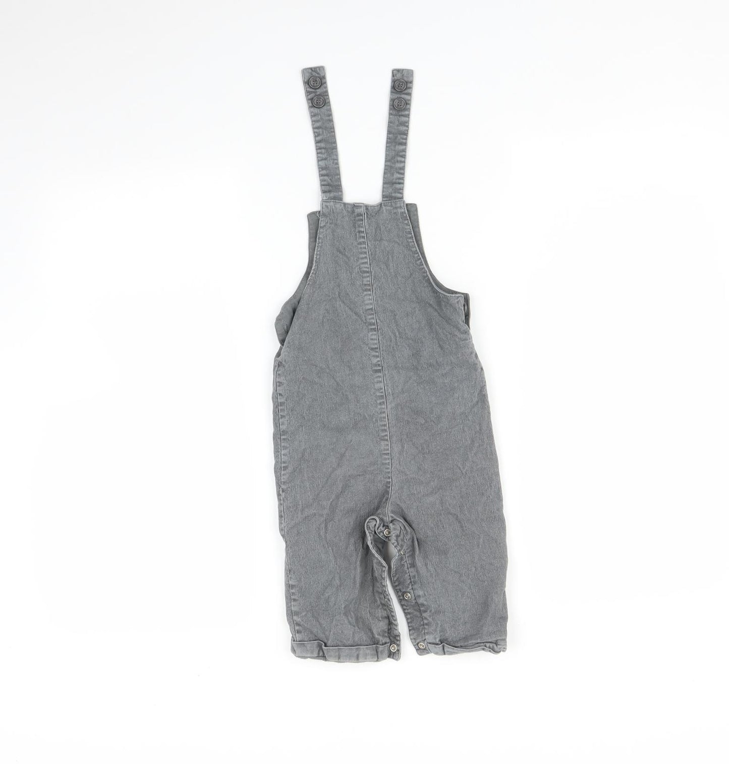 TU Baby Grey   Dungaree One-Piece Size 12-18 Months