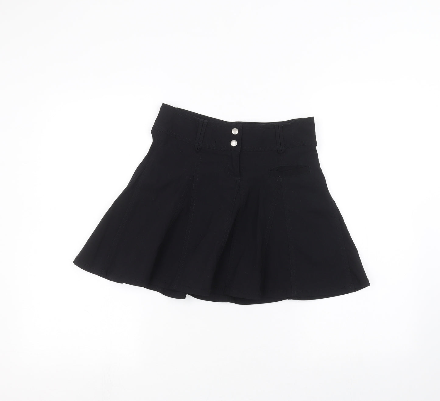 H&M Womens Black   Flare Skirt Size 8