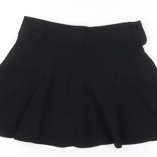 H&M Womens Black   Flare Skirt Size 8