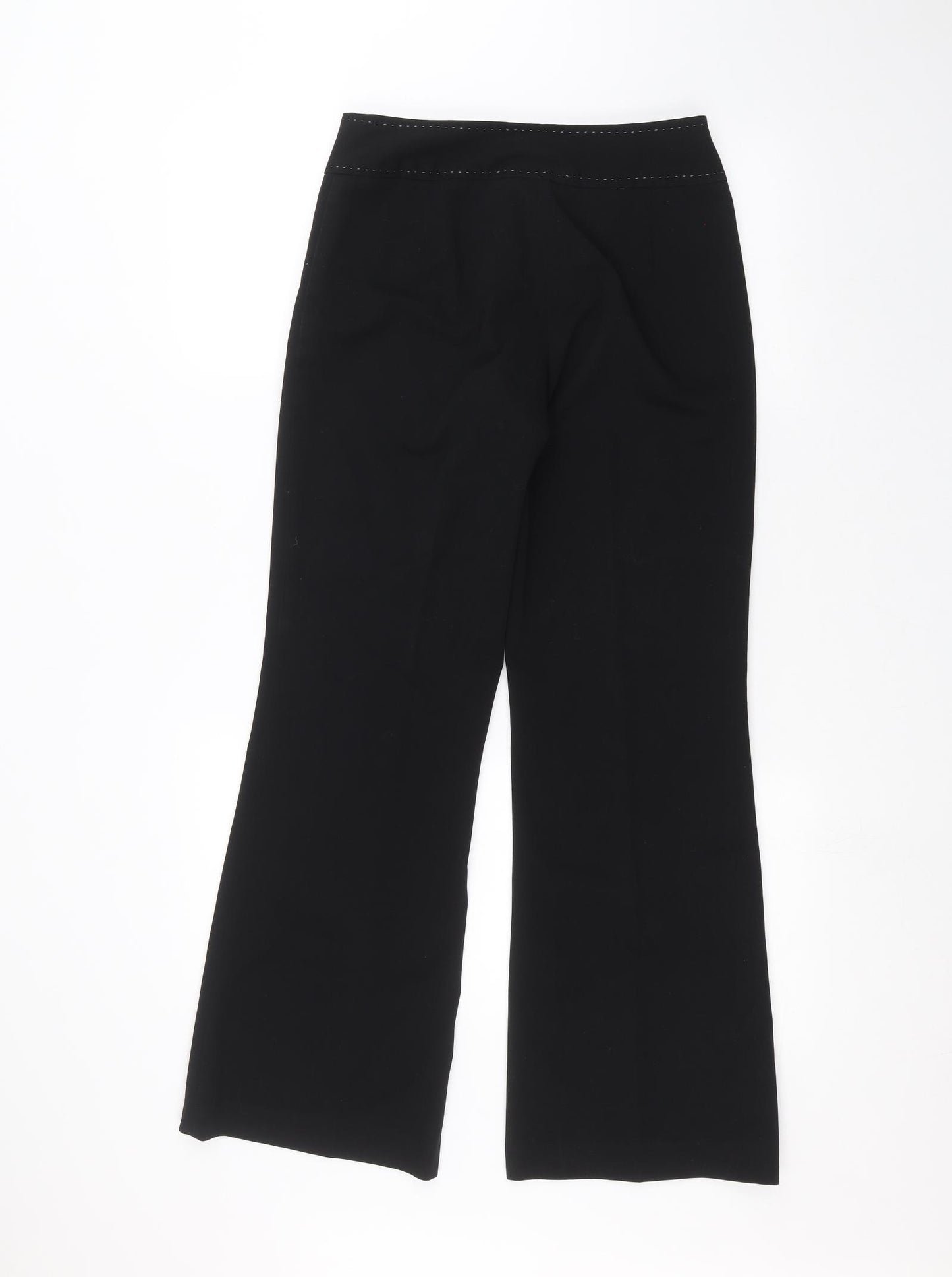NEXT Womens Black   Trousers  Size 6 L27 in