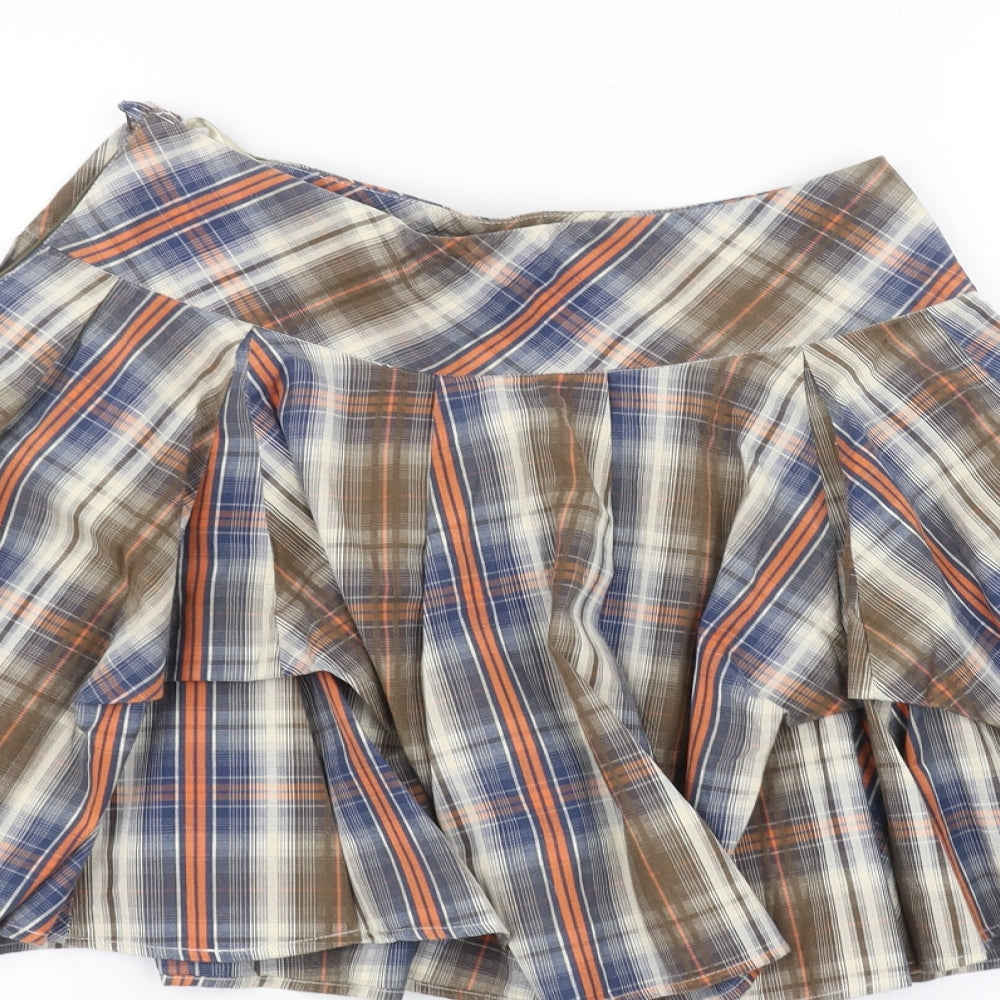 NEXT Womens Brown   Flare Skirt Size 6
