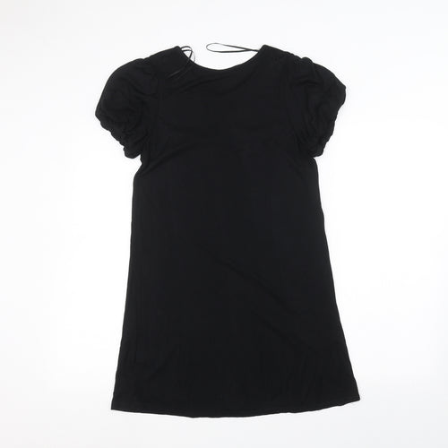 Preworn Womens Black   Basic T-Shirt Size 10