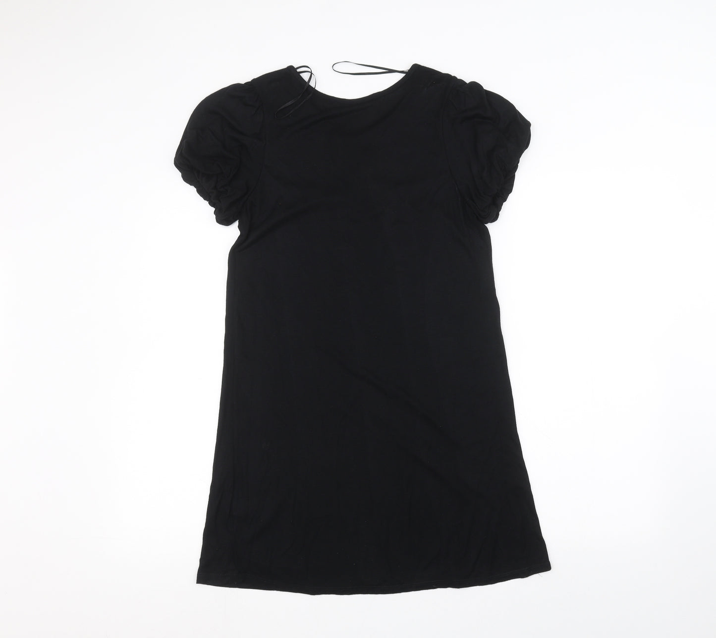 Preworn Womens Black   Basic T-Shirt Size 10