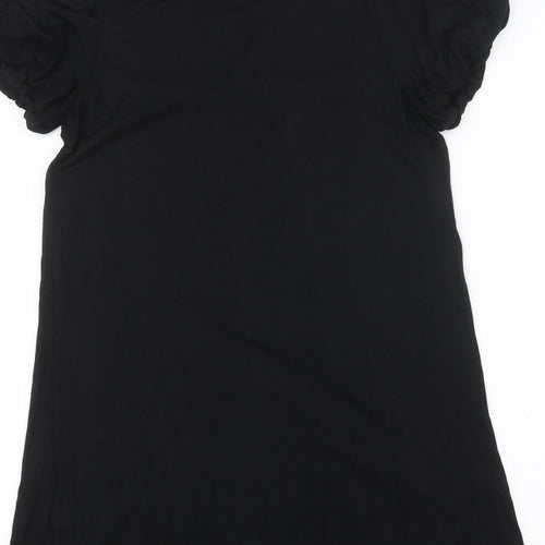 Preworn Womens Black   Basic T-Shirt Size 10