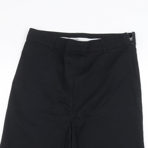Preworn Womens Black   A-Line Skirt Size 6