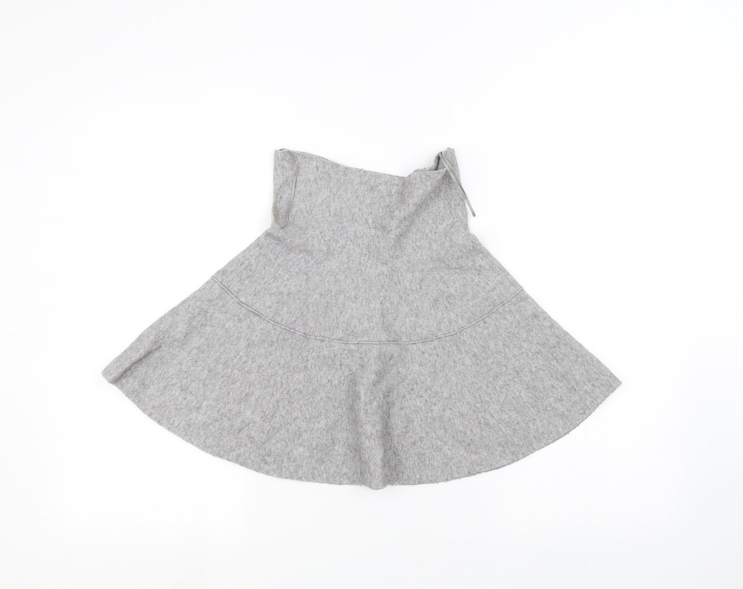 Zara Womens Grey   A-Line Skirt Size S