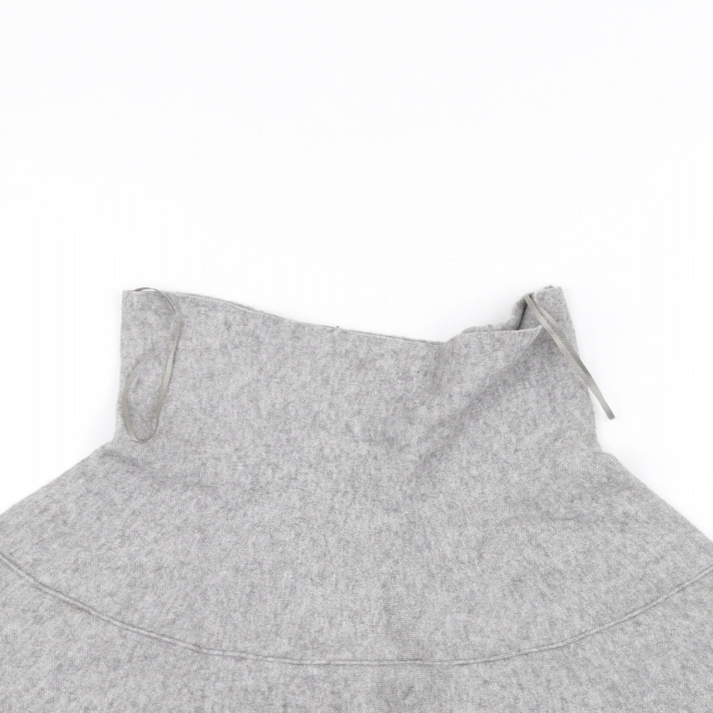 Zara Womens Grey   A-Line Skirt Size S