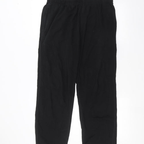 Marks and Spencer Mens Black   Sweatpants Trousers Size 36 in L28 in