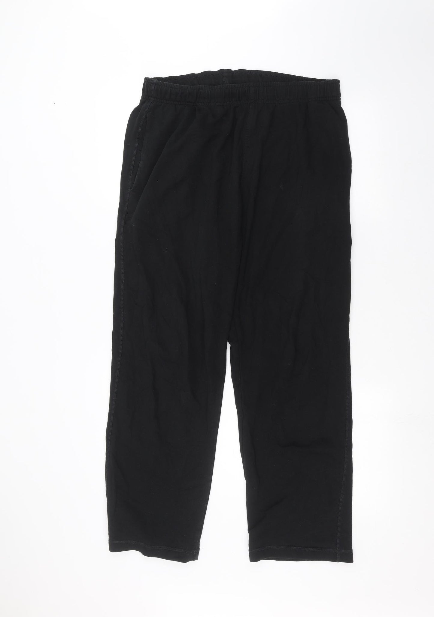 Marks and Spencer Mens Black   Sweatpants Trousers Size 36 in L28 in