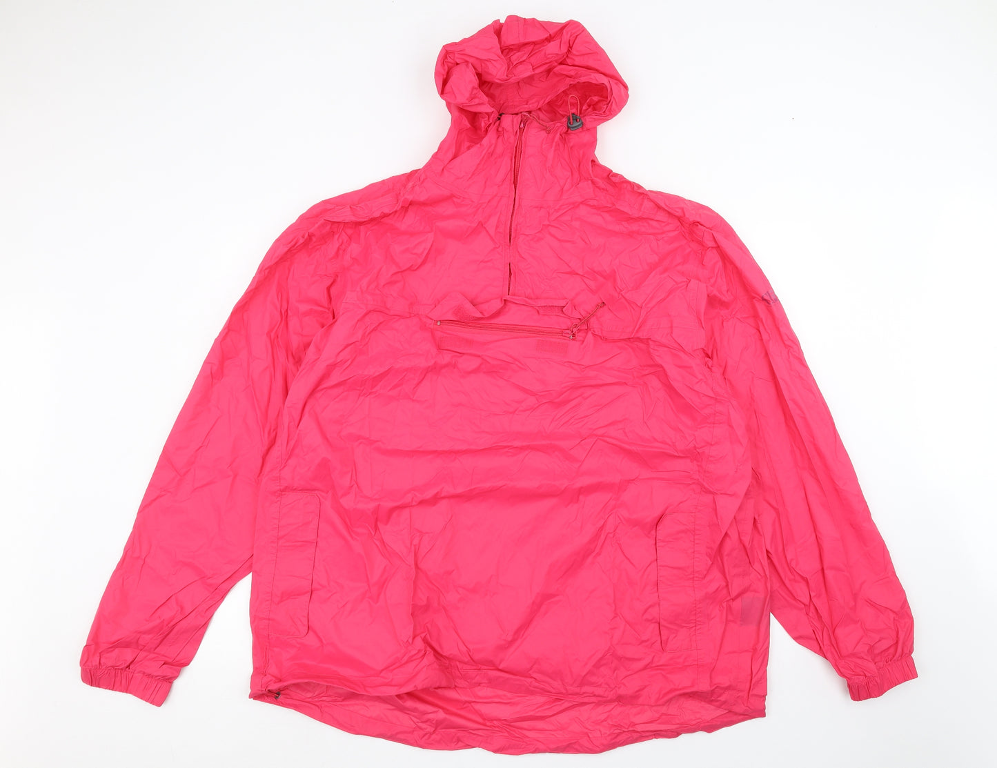 Preworn Womens Pink   Rain Coat Coat Size XL