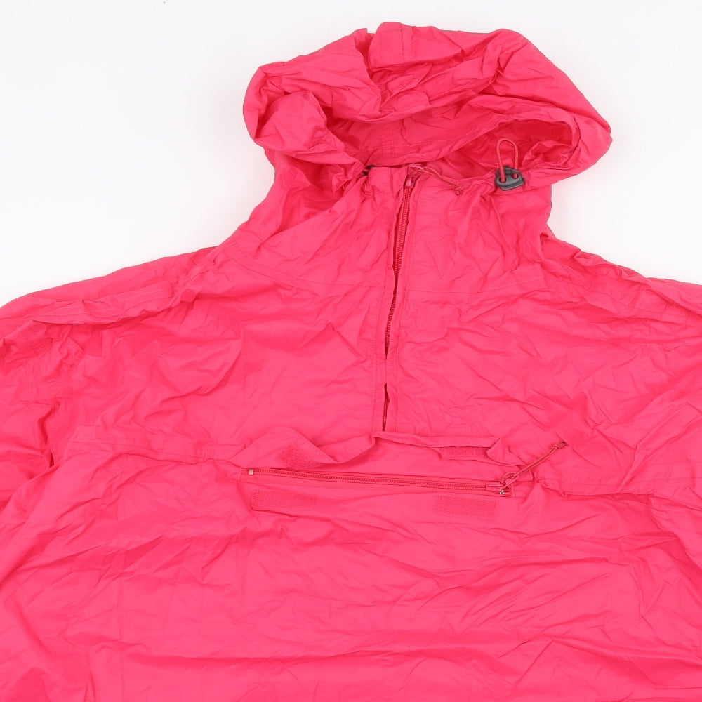 Preworn Womens Pink   Rain Coat Coat Size XL