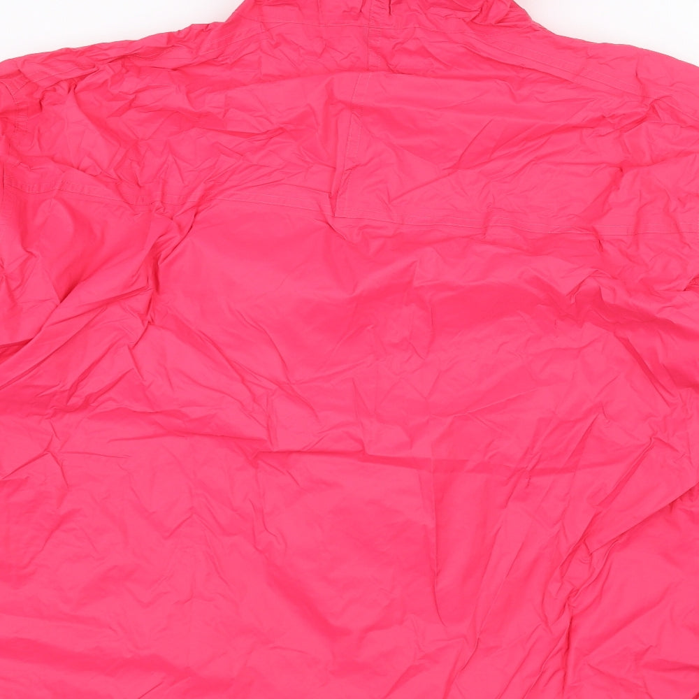 Preworn Womens Pink   Rain Coat Coat Size XL