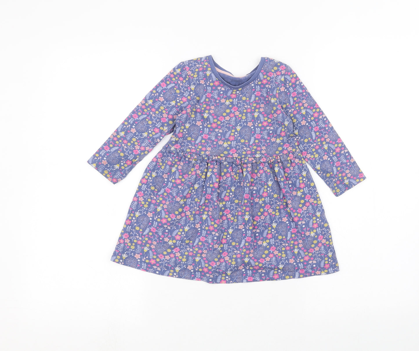 Matalan Baby Blue Floral  A-Line  Size 18-24 Months