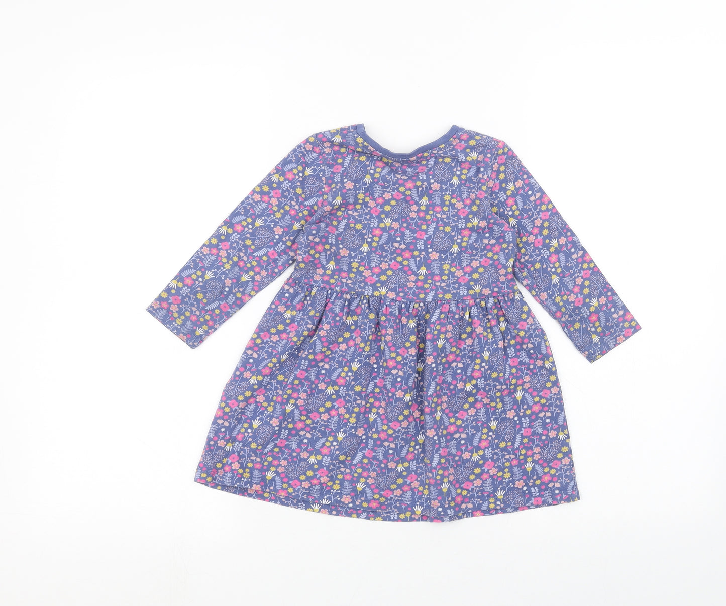 Matalan Baby Blue Floral  A-Line  Size 18-24 Months