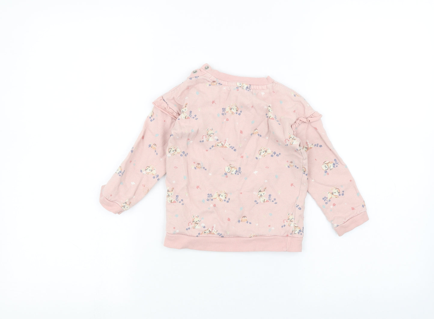 George Baby Pink   Pullover Jumper Size 18-24 Months