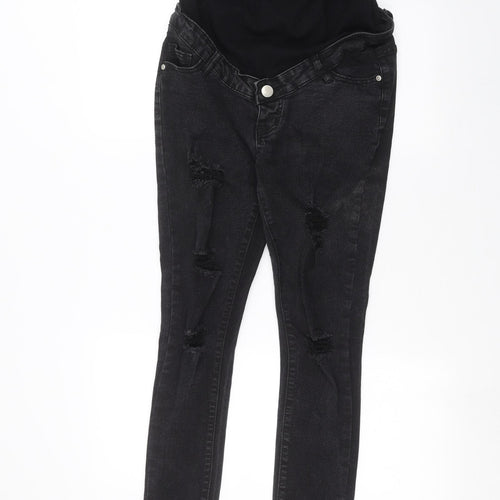 Boohoo Womens Black   Skinny Jeans Size 8 L24 in
