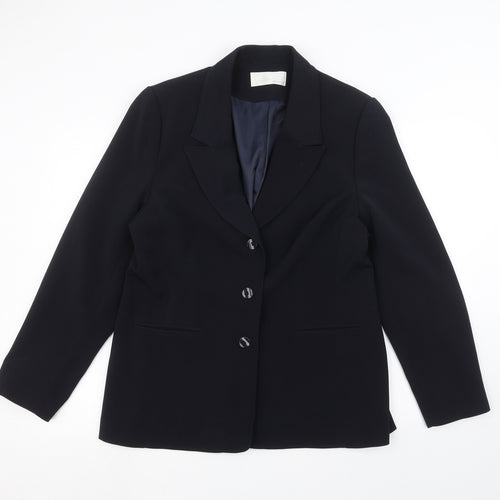 ameranto Womens Blue   Jacket  Size 16