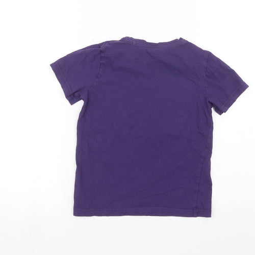 TU Girls Purple   Basic T-Shirt Size 8 Years
